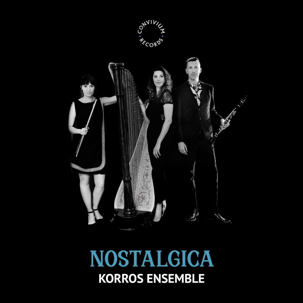 Korros Ensemble: Nostalgica – Review by United Kingdom Harp Association Magazine